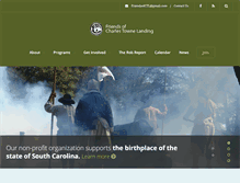 Tablet Screenshot of friendsofcharlestownelanding.org